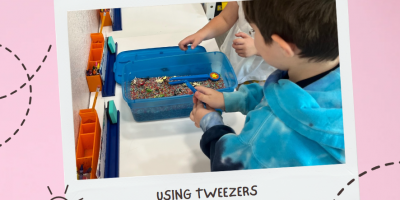 PreK Tidbit – Tweezers